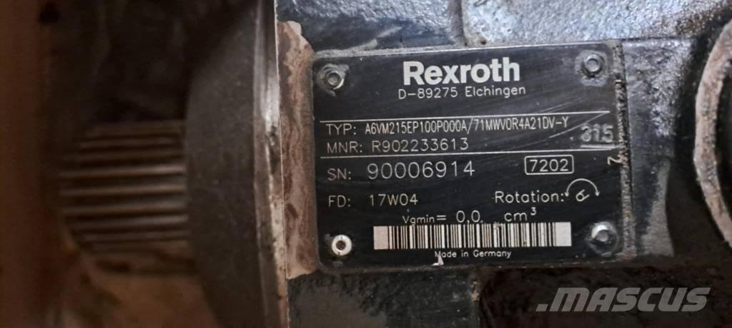 Rexroth A4VC085 油圧機