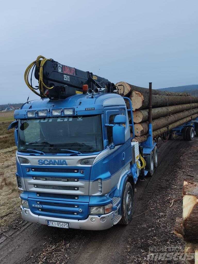 Scania R 620 木材トラック