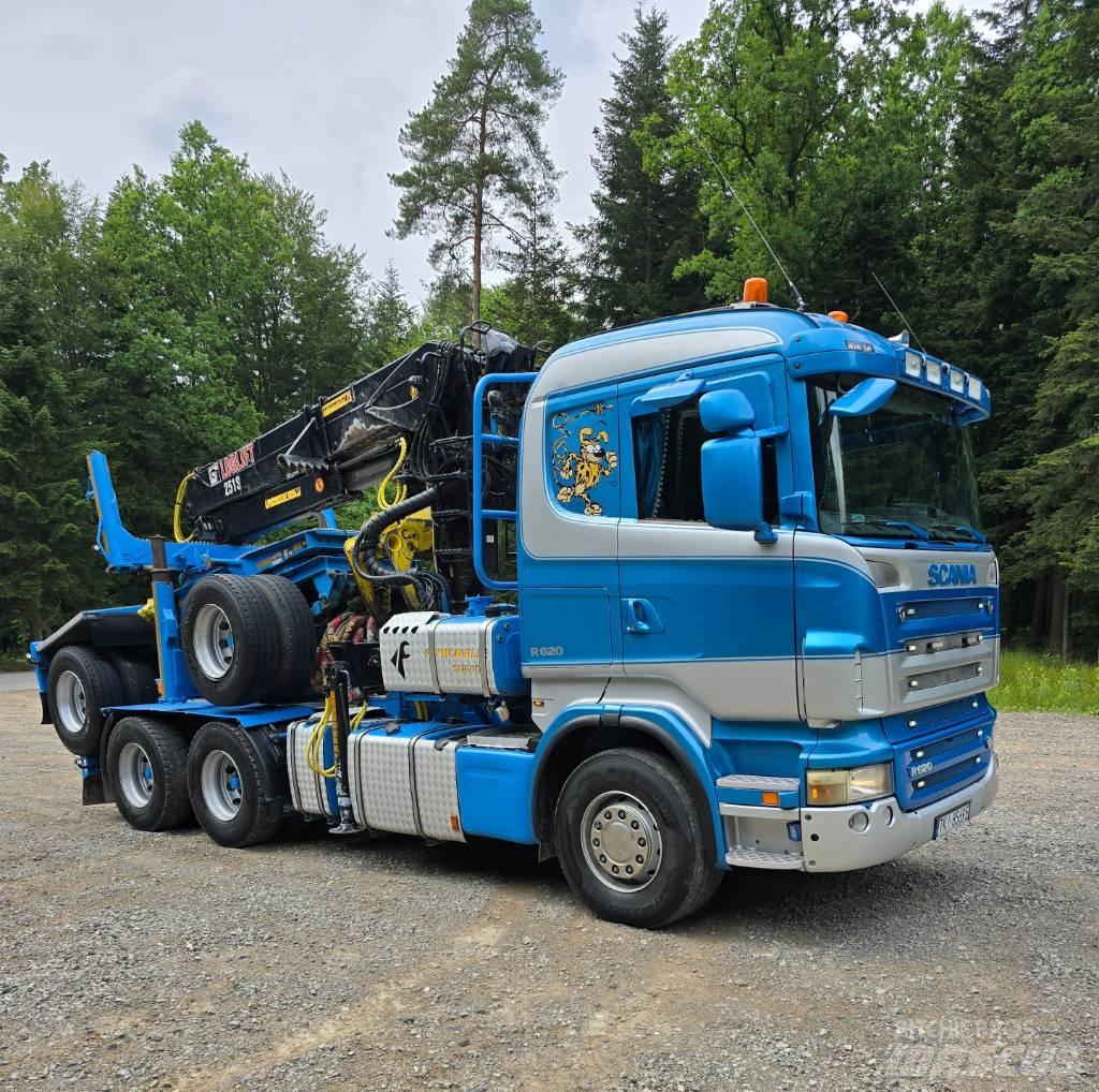 Scania R 620 木材トラック