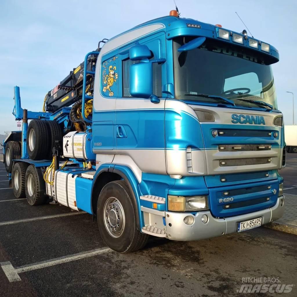 Scania R 620 木材トラック