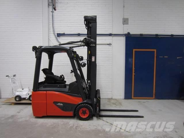 Linde E 16 C-02 バッテリーフォークリフト