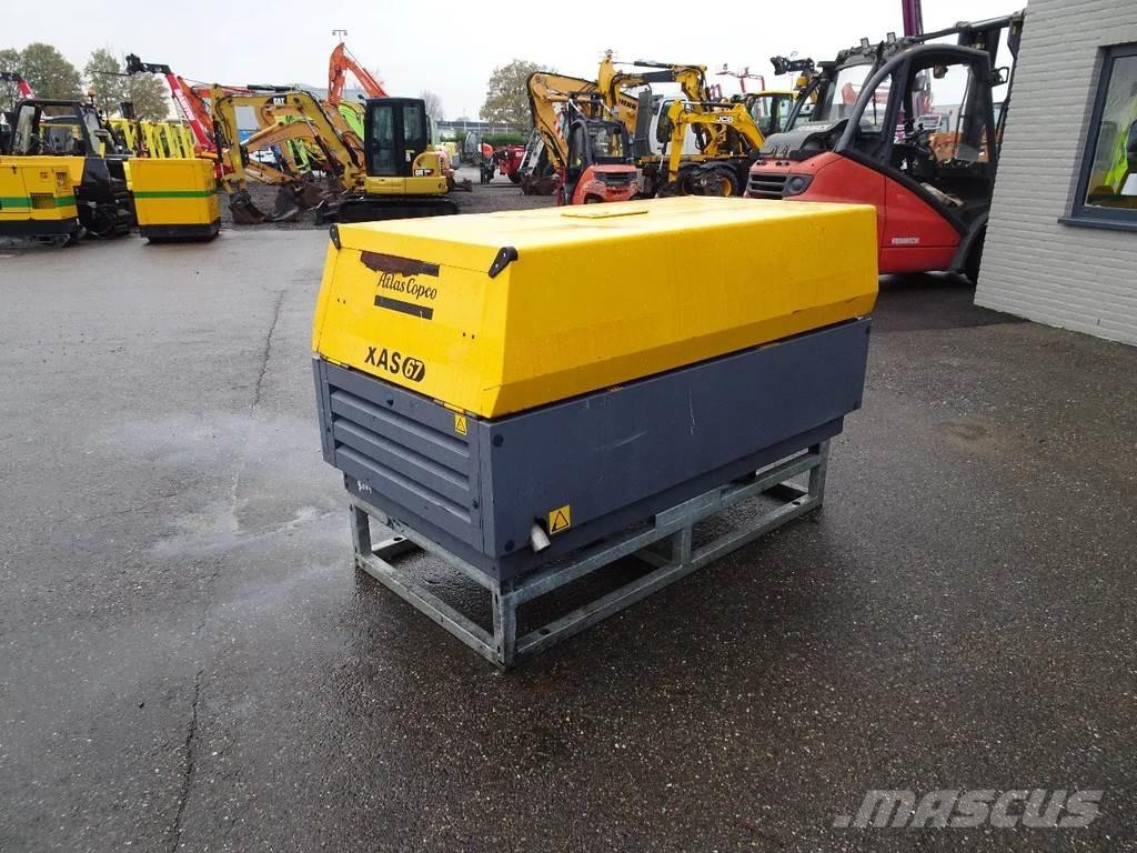 Atlas Copco XAS67 コンプレッサー