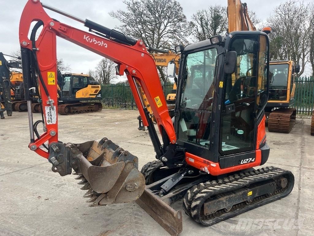 Kubota U 27-4 ミニ油圧ショベル 7t以下（ミニユンボ・ミニディガー）