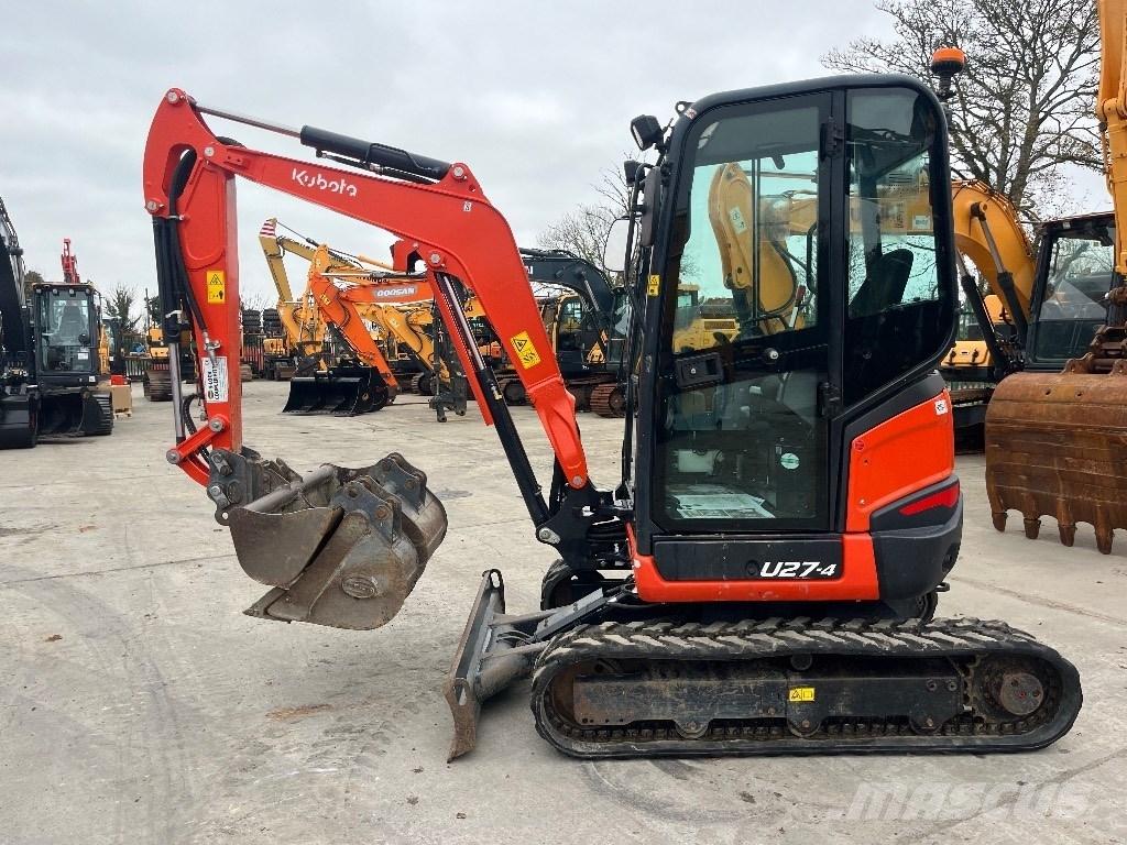 Kubota U 27-4 ミニ油圧ショベル 7t以下（ミニユンボ・ミニディガー）