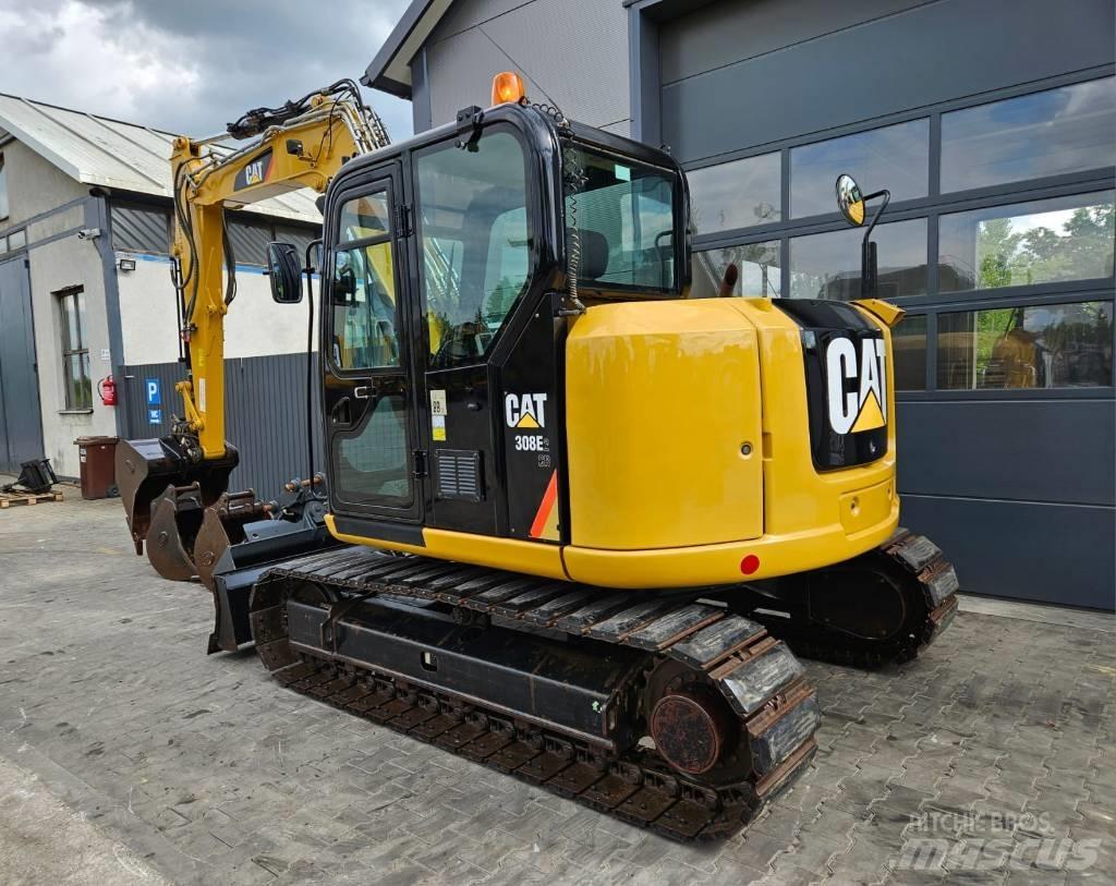 CAT 308 E 2 CR 中型油圧ショベル 7ｔ-12ｔ（ユンボ・パワーショベル・バックホー）