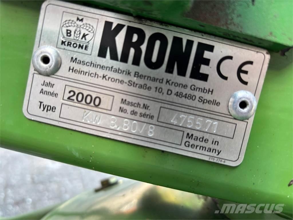 Krone KW 8.80/8 テッダー・テッダーレーキ