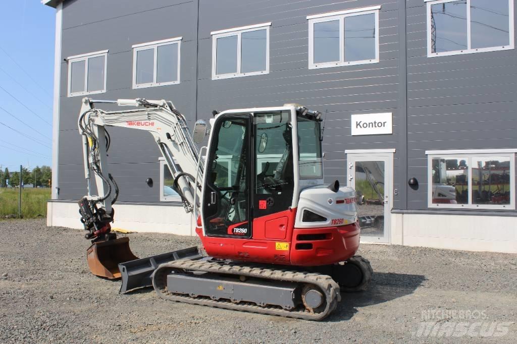 Takeuchi TB 260 ミニ油圧ショベル 7t以下（ミニユンボ・ミニディガー）