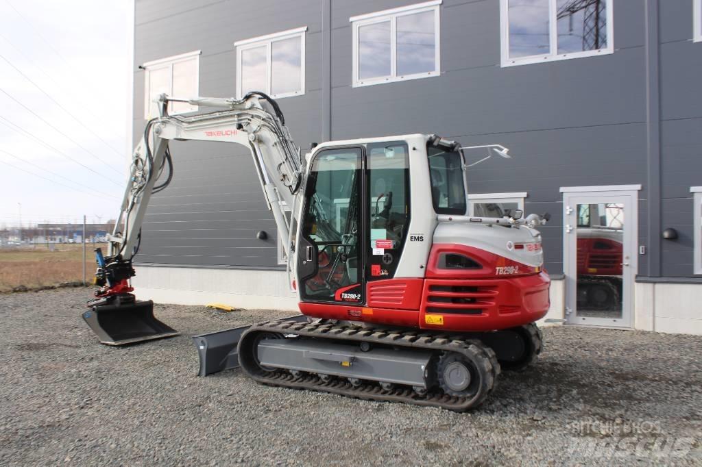 Takeuchi TB290 中型油圧ショベル 7ｔ-12ｔ（ユンボ・パワーショベル・バックホー）