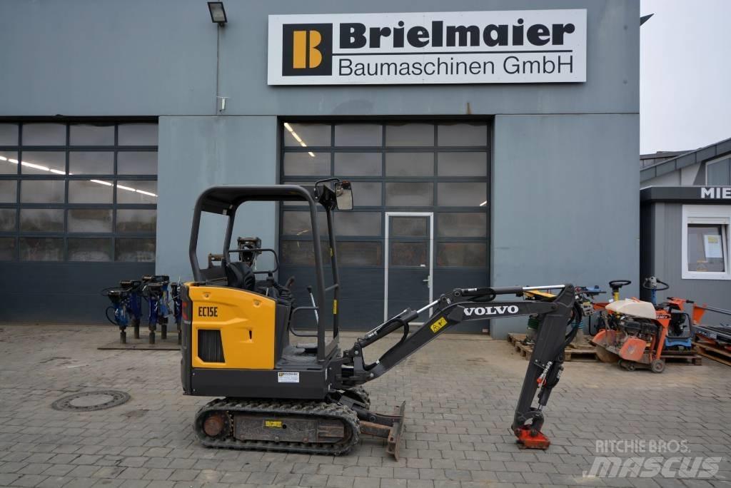 Volvo EC 15 E ミニ油圧ショベル 7t以下（ミニユンボ・ミニディガー）