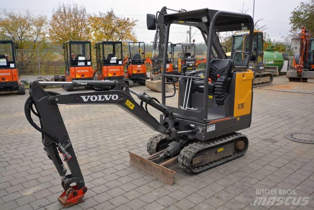 Volvo EC 15 E ミニ油圧ショベル 7t以下（ミニユンボ・ミニディガー）