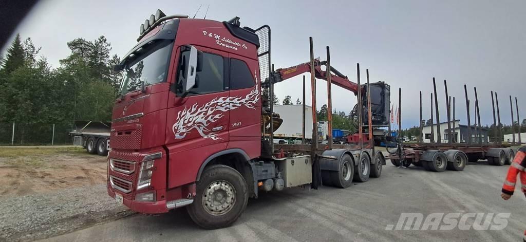 Volvo FH 16 750 木材トラック