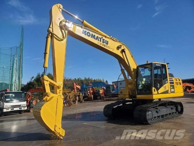 Komatsu PC 200 大型油圧ショベル12t以上（パワーショベル・ユンボ）