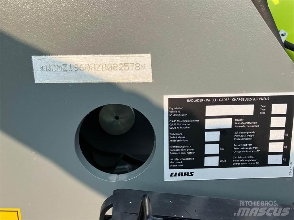 CLAAS Torion 530 ホイールローダー・タイヤショベル