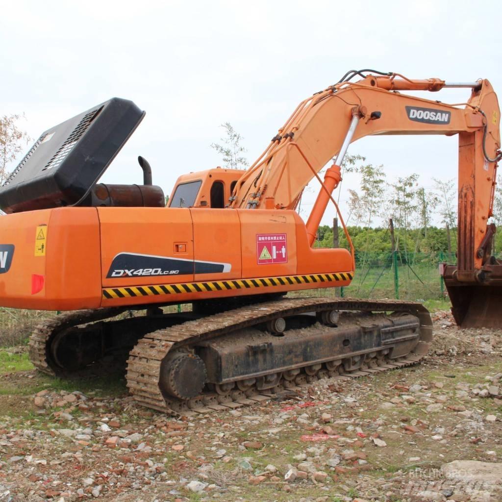 Doosan DX 420 LC-9 大型油圧ショベル12t以上（パワーショベル・ユンボ）