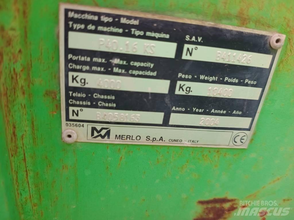 Merlo P 40.16 K S テレスコーピックハンドラー