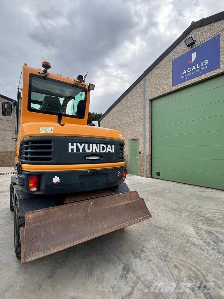 Hyundai R55W-9A ホイール式油圧ショベル（パワーショベル・ユンボ・バックホー）