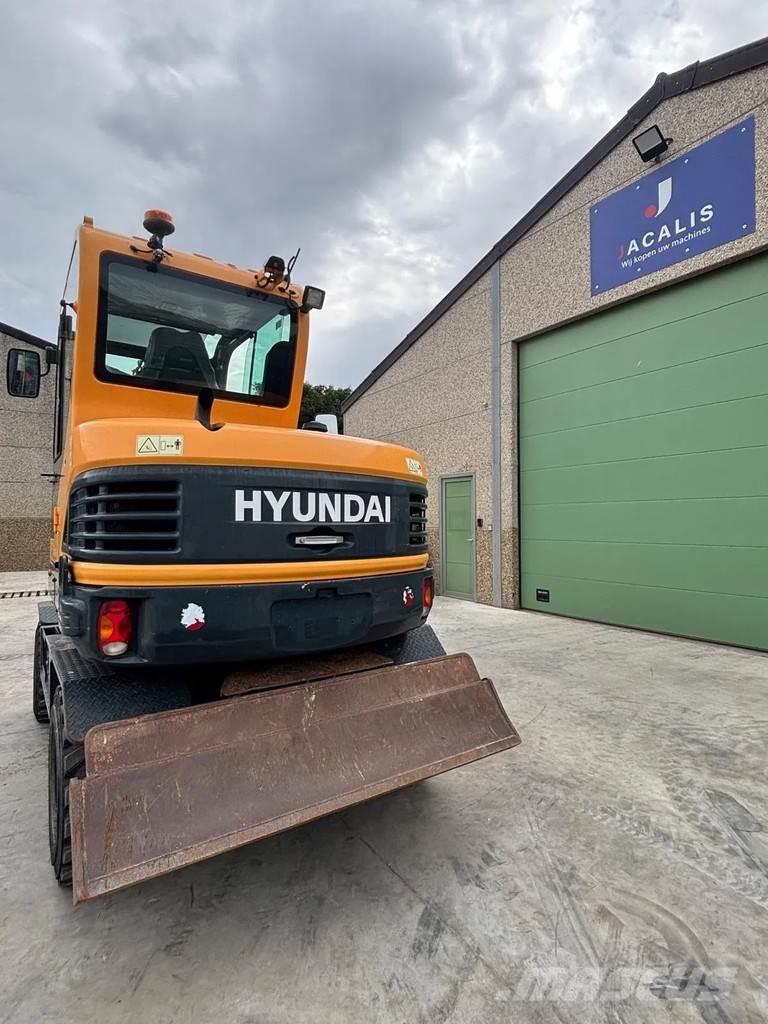 Hyundai R55W-9A ホイール式油圧ショベル（パワーショベル・ユンボ・バックホー）