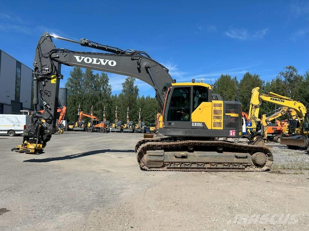 Volvo ECR 355 EL 大型油圧ショベル12t以上（パワーショベル・ユンボ）