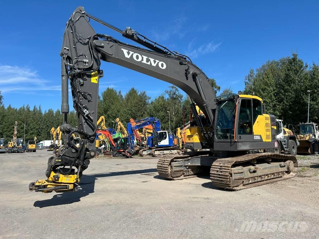 Volvo ECR 355 EL 大型油圧ショベル12t以上（パワーショベル・ユンボ）