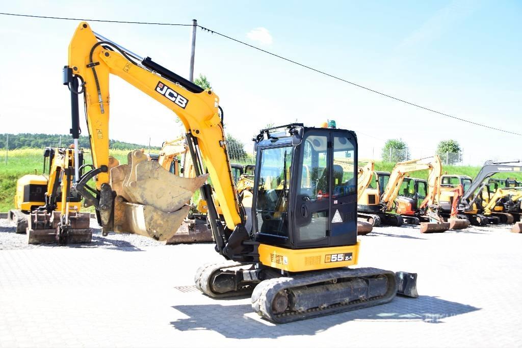 JCB 55 Z-1 ミニ油圧ショベル 7t以下（ミニユンボ・ミニディガー）