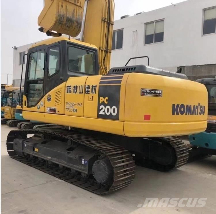 Komatsu pc200-7 大型油圧ショベル12t以上（パワーショベル・ユンボ）