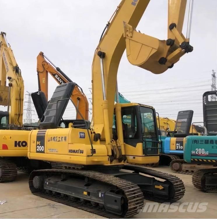 Komatsu pc200-7 大型油圧ショベル12t以上（パワーショベル・ユンボ）
