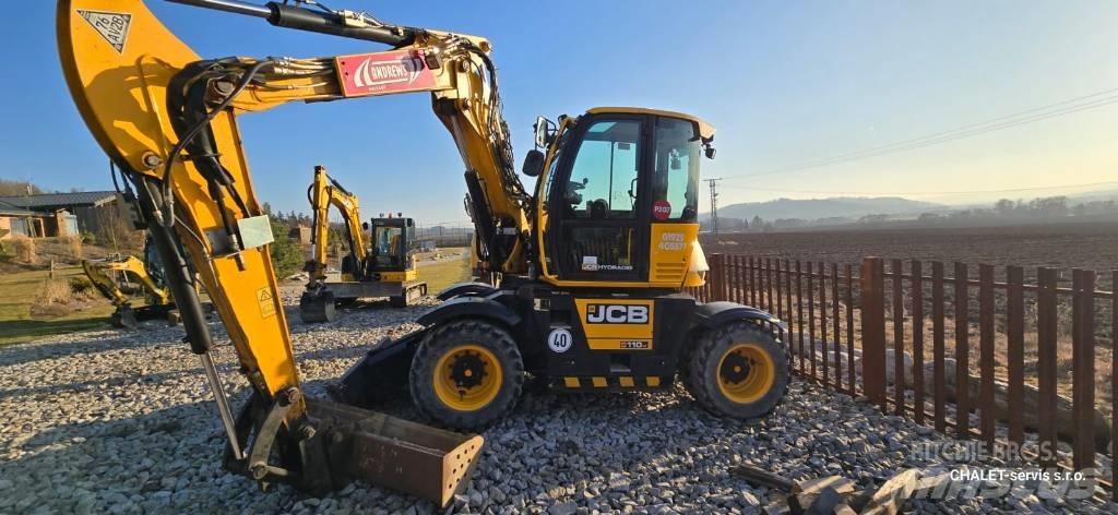 JCB 110 W Hydradig ホイール式油圧ショベル（パワーショベル・ユンボ・バックホー）