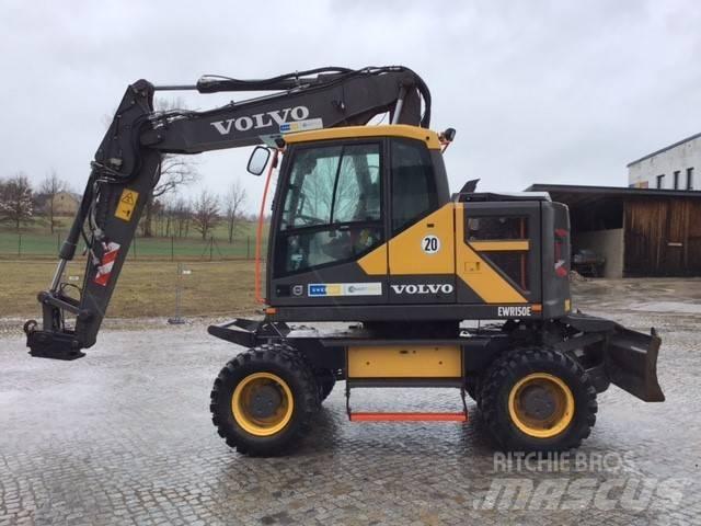 Volvo EWR 150 E ホイール式油圧ショベル（パワーショベル・ユンボ・バックホー）