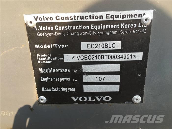 Volvo EC 210 B LC 大型油圧ショベル12t以上（パワーショベル・ユンボ）