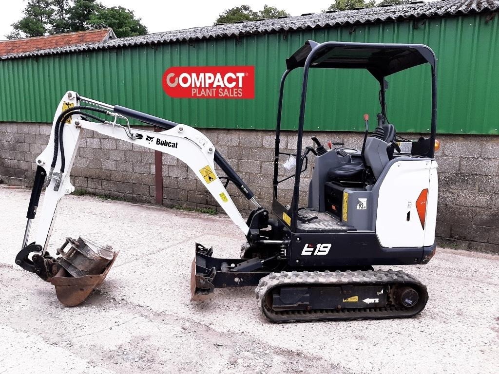 Bobcat E 19 ミニ油圧ショベル 7t以下（ミニユンボ・ミニディガー）