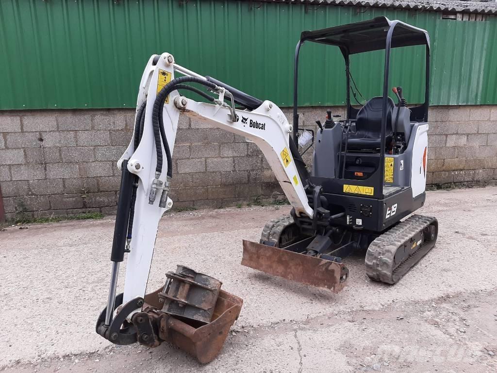 Bobcat E 19 ミニ油圧ショベル 7t以下（ミニユンボ・ミニディガー）