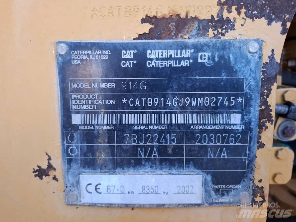 CAT 914 G ホイールローダー・タイヤショベル