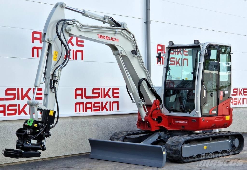 Takeuchi TB260 ミニ油圧ショベル 7t以下（ミニユンボ・ミニディガー）
