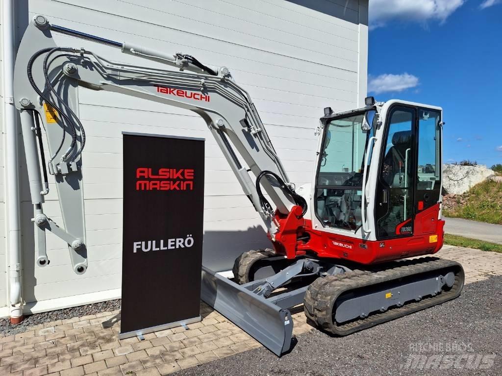 Takeuchi TB260 ミニ油圧ショベル 7t以下（ミニユンボ・ミニディガー）