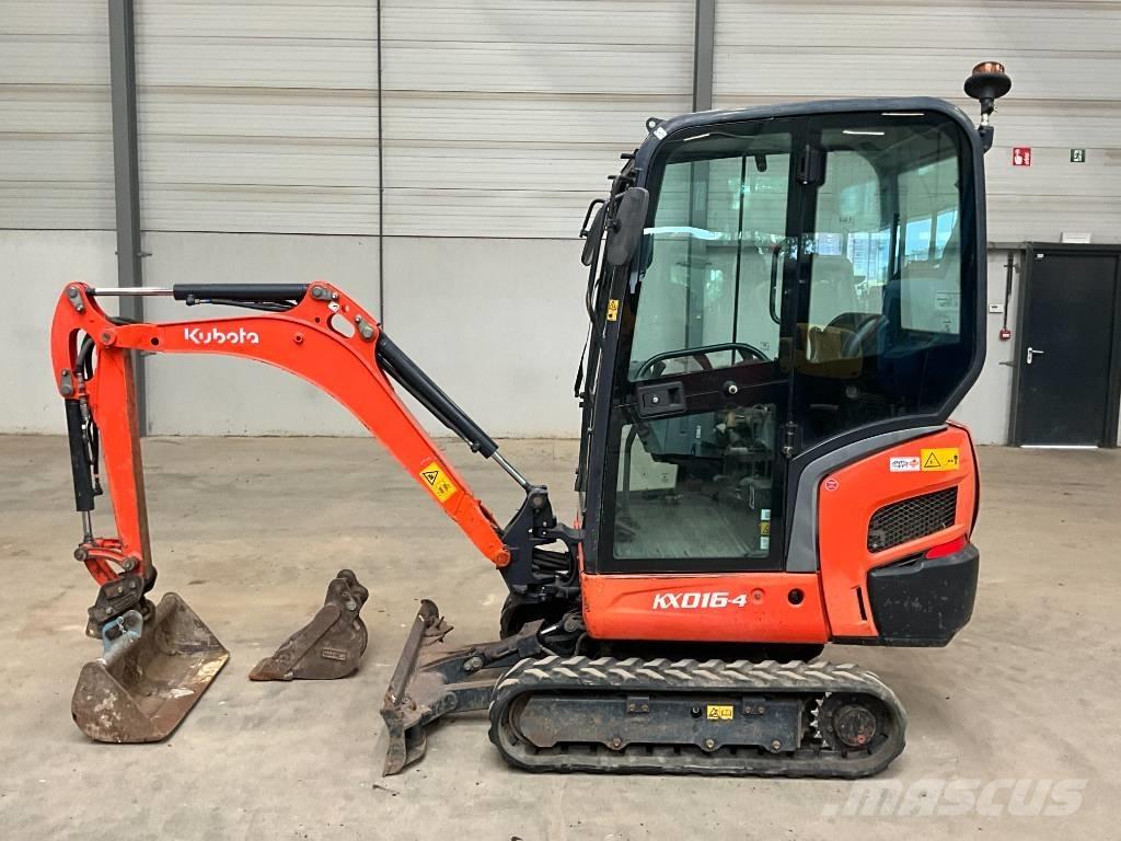 Kubota KX 016-4 ミニ油圧ショベル 7t以下（ミニユンボ・ミニディガー）