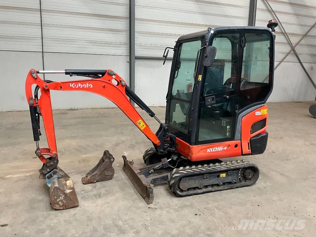Kubota KX 016-4 ミニ油圧ショベル 7t以下（ミニユンボ・ミニディガー）