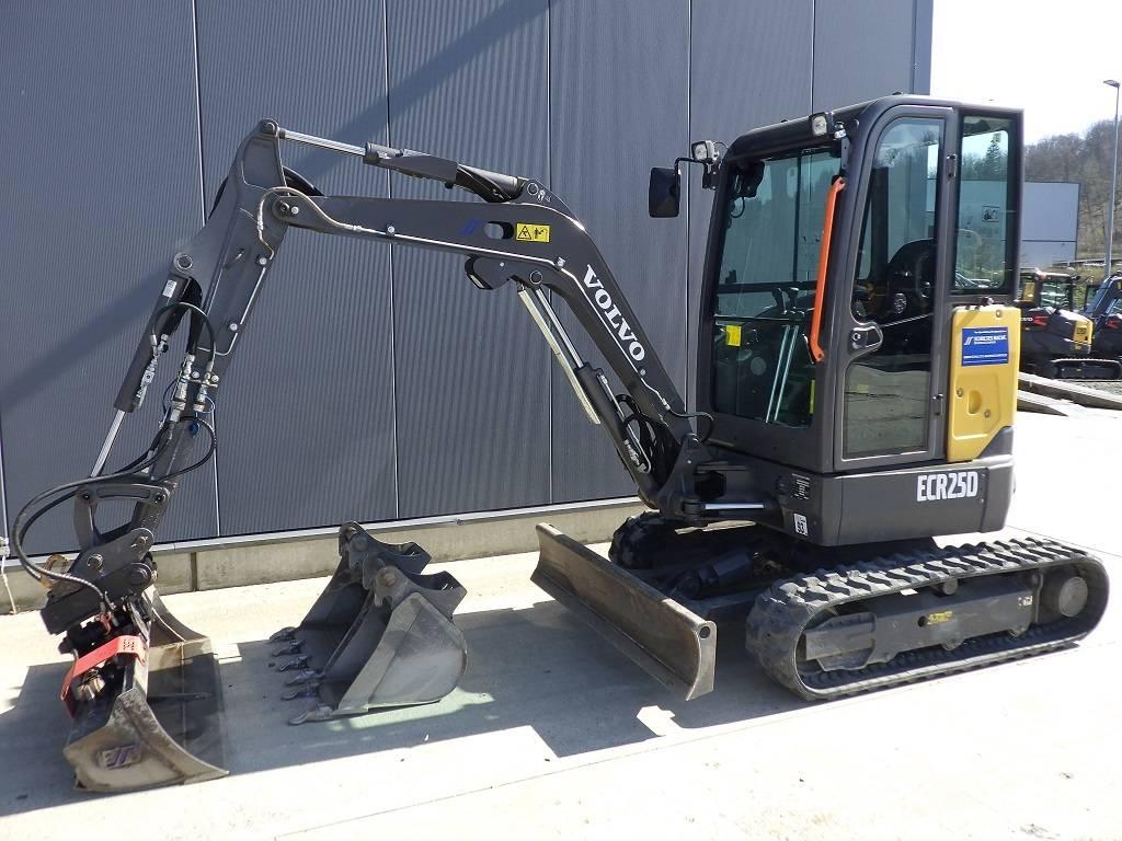 Volvo ECR 25 D ミニ油圧ショベル 7t以下（ミニユンボ・ミニディガー）