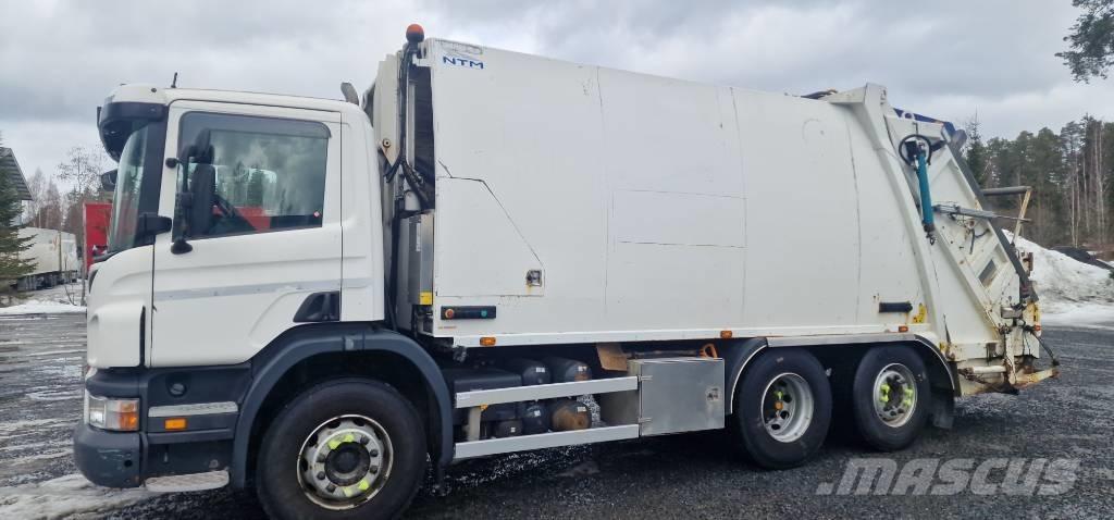 Scania P360 塵芥車、パッカー車