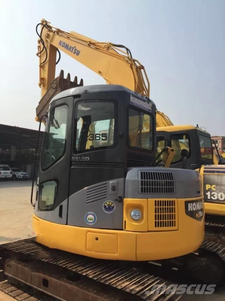 Komatsu pc78us 中型油圧ショベル 7ｔ-12ｔ（ユンボ・パワーショベル・バックホー）
