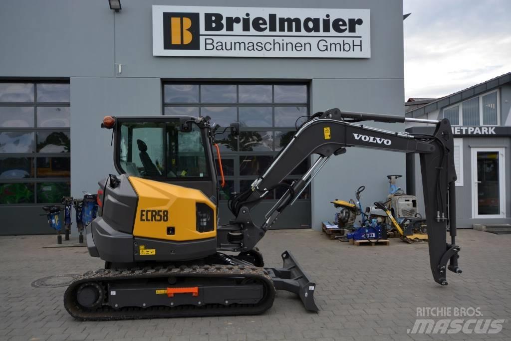 Volvo ECR 58 F ミニ油圧ショベル 7t以下（ミニユンボ・ミニディガー）