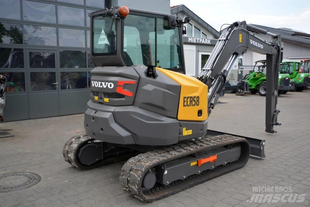 Volvo ECR 58 F ミニ油圧ショベル 7t以下（ミニユンボ・ミニディガー）
