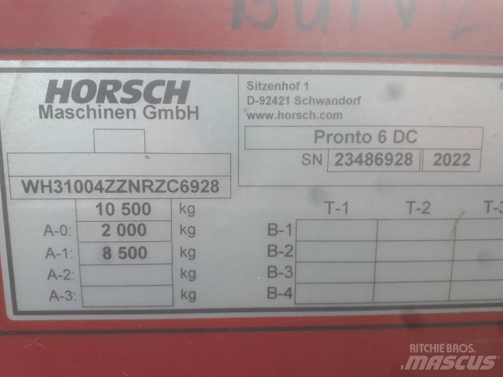 Horsch Pronto 6 DC ドリル