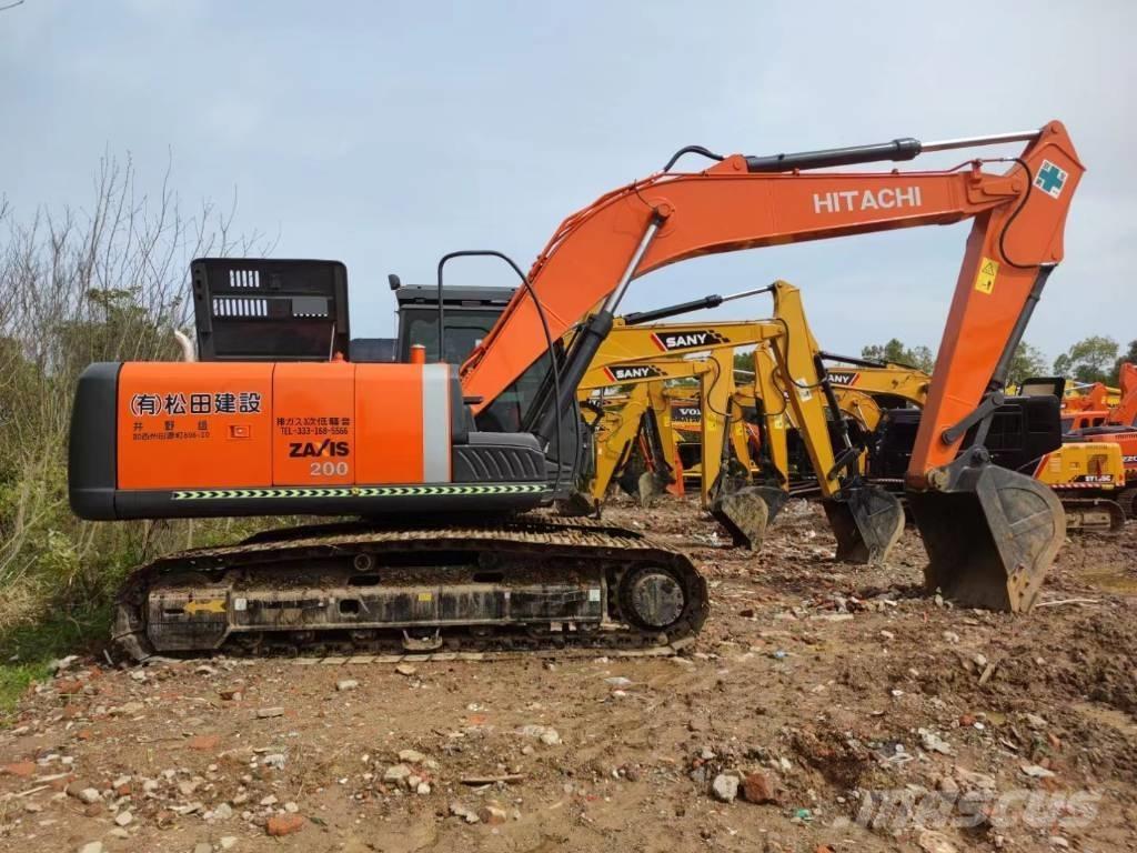 Hitachi ZX200 大型油圧ショベル12t以上（パワーショベル・ユンボ）