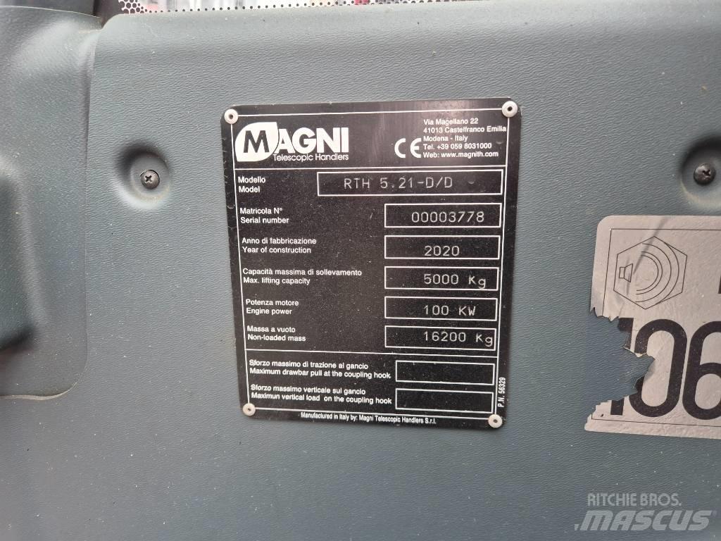 Magni RTH 5.21 D / D テレスコーピックハンドラー