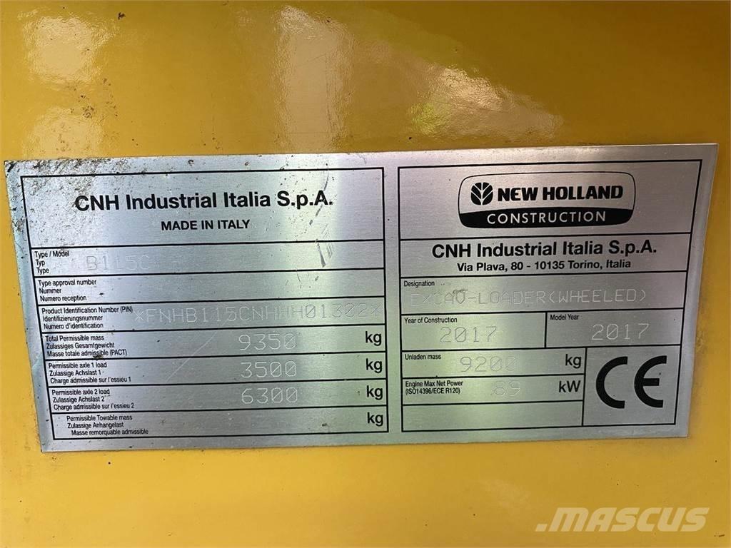 New Holland LB115 バックホーローダー