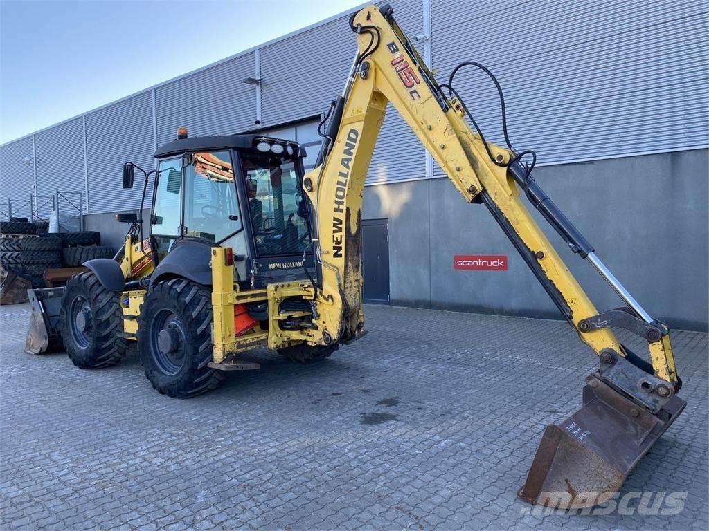 New Holland LB115 バックホーローダー
