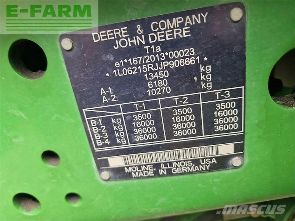John Deere 6215r トラクター