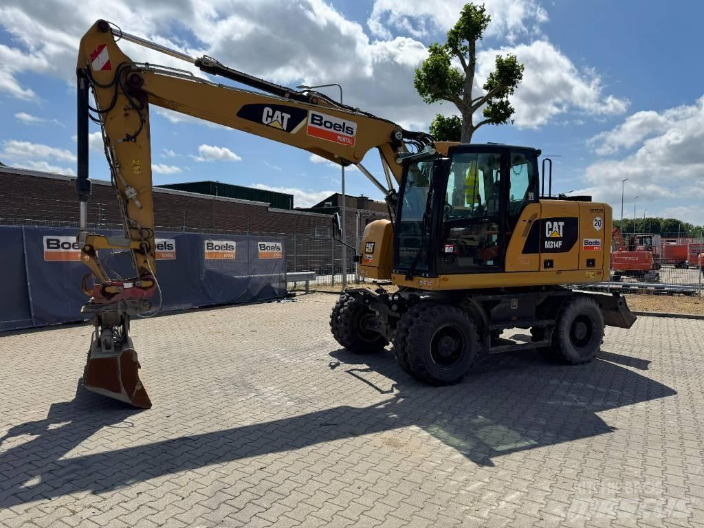CAT M314F ホイール式油圧ショベル（パワーショベル・ユンボ・バックホー）