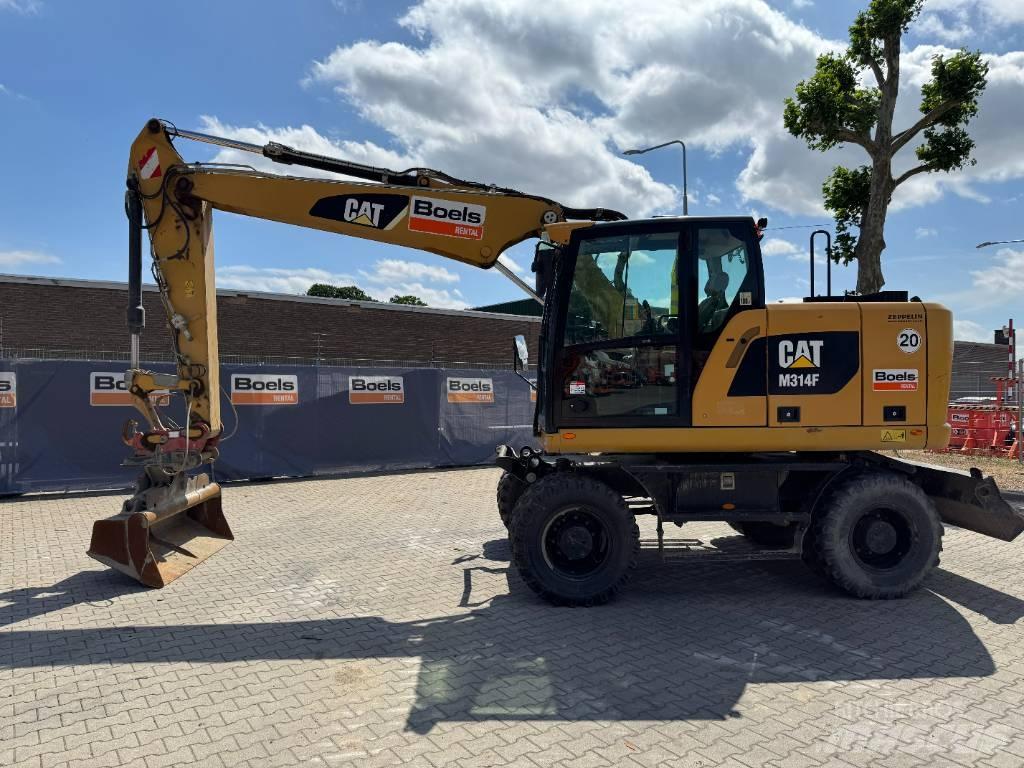 CAT M314F ホイール式油圧ショベル（パワーショベル・ユンボ・バックホー）