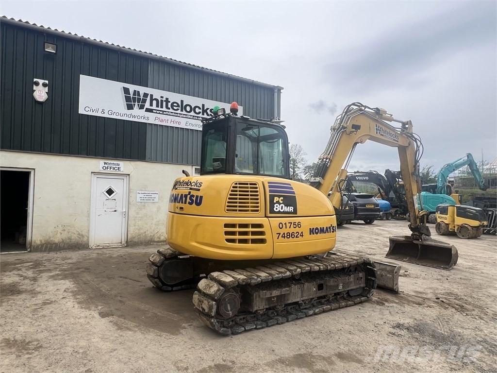 Komatsu PC 80 MR 中型油圧ショベル 7ｔ-12ｔ（ユンボ・パワーショベル・バックホー）
